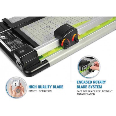 Carl DC-230N Heavy-Duty Rotary Trimmer A3 35 Sheets